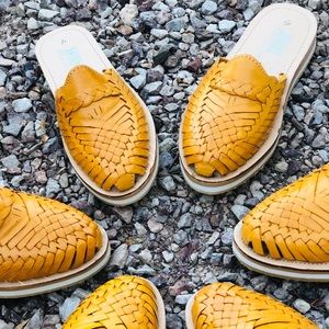 sandals hand made in Mexico ! 100 leather